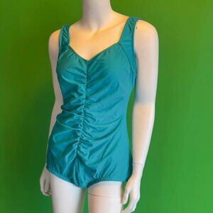Maxine Turquoise 1 piece Bathing Suit